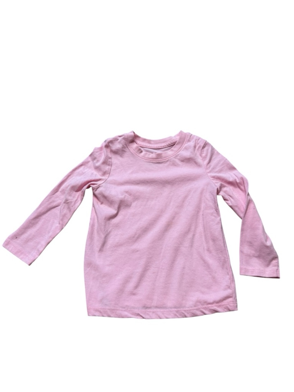 Cat & Jack Light Pink Long-Sleeve Crew Tee